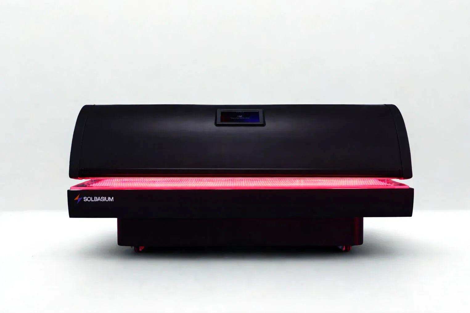 Nova Red Light Therapy Bed Black bed with red light preview