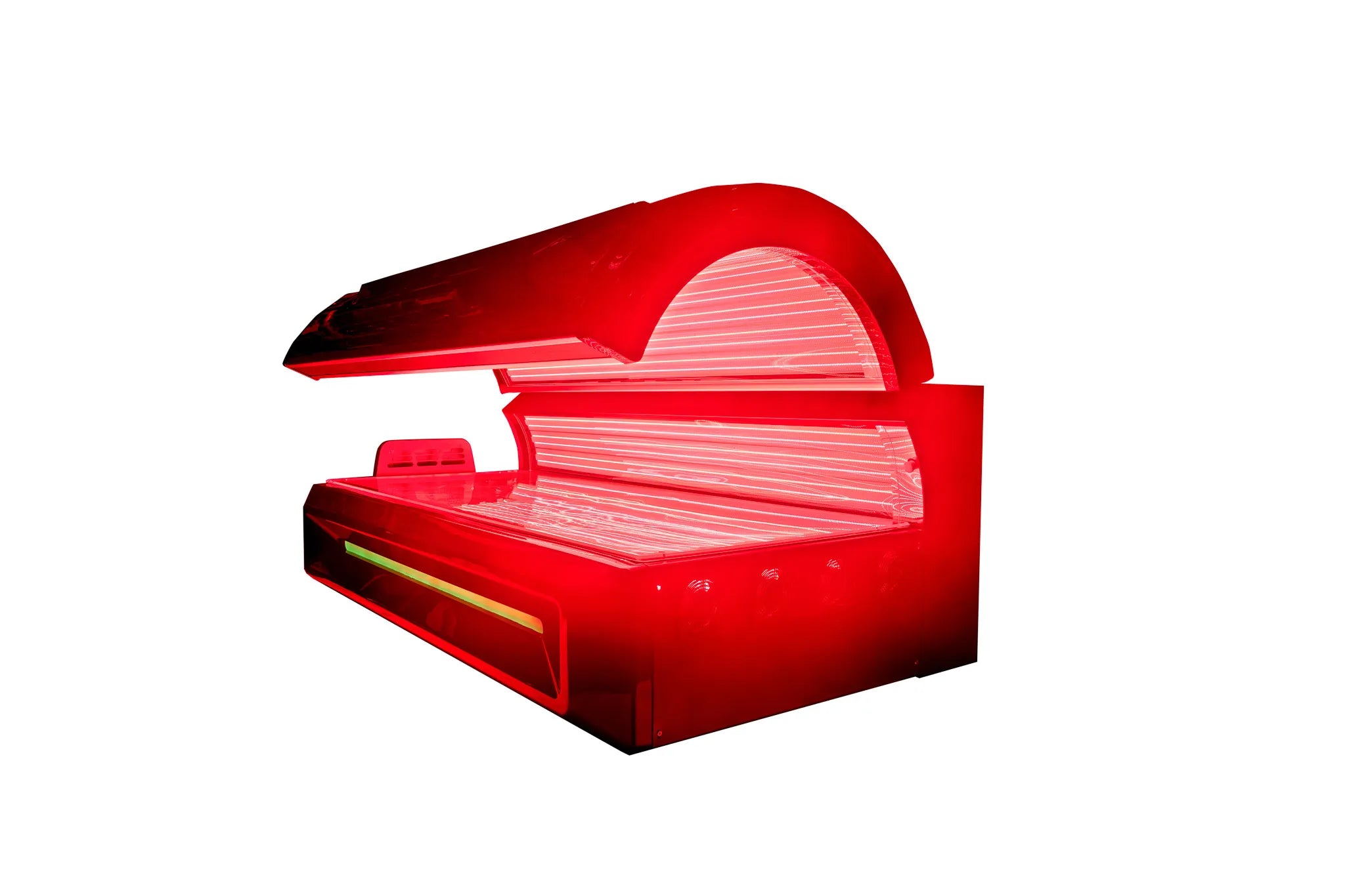 Helios Commercial red light therapy bed open lid product view